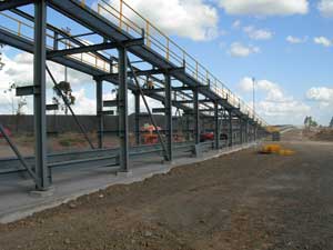 BMA Coal - Overland Conveyor 4000tph Head End During Construction
